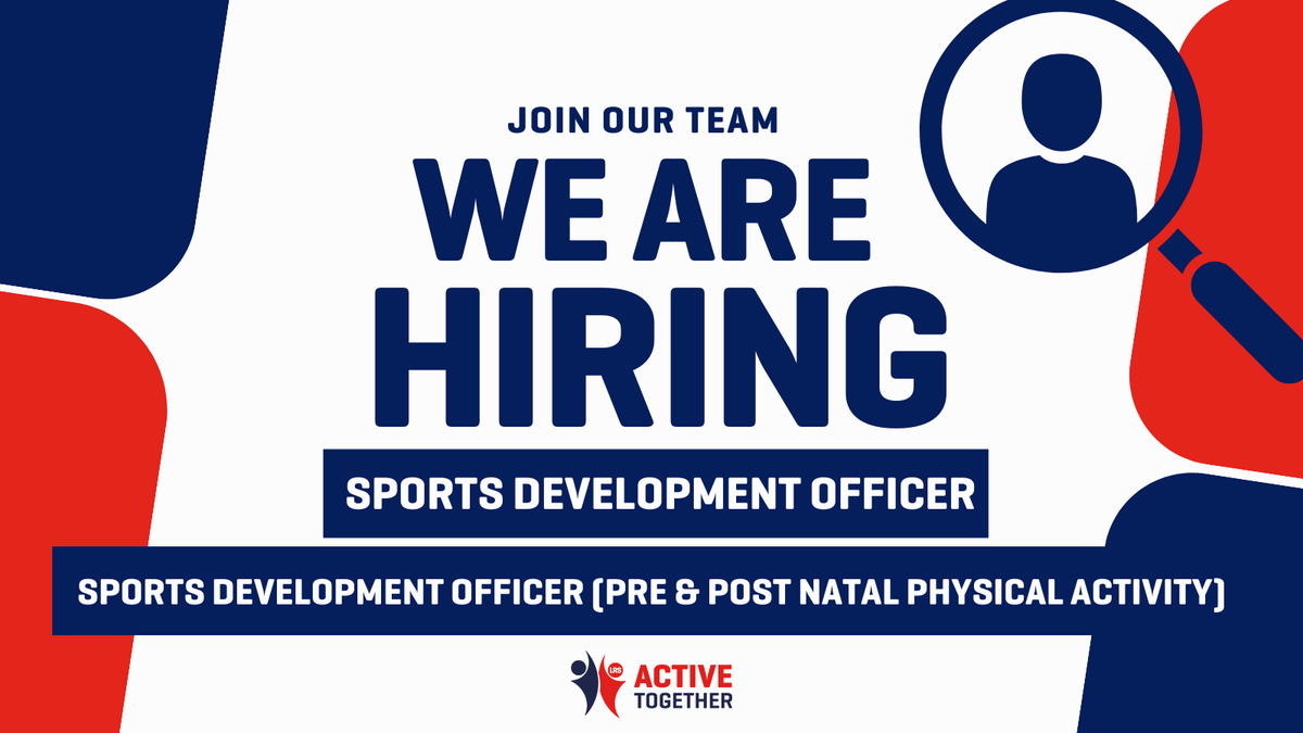 ActiveLLROrg's tweet photo. 📢 WE ARE HIRING! 

➡️ Sport Development Officer

➡️ Sport Development Officer (Pre &amp; Post Natal Physical Activity)

Think this could be you? Find out more and apply before the 8th April here > https://t.co/UKKpePArsV https://t.co/4C5q2qHXqk