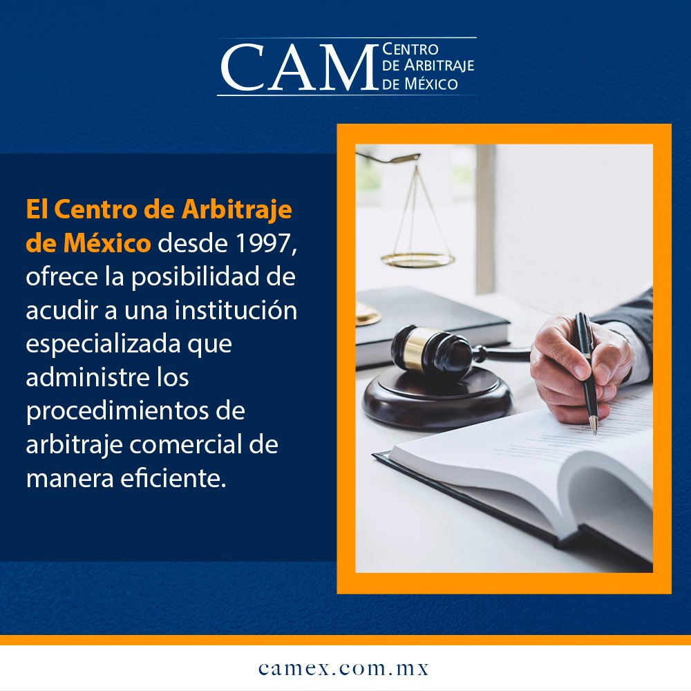Tras su fundación en 1997, el Centro de Arbitraje de México ha creado espacios de aprendizaje y arduo trabajo que nos destacan como el principal organismo responsable de la administración de los procedimientos arbitrales en nuestro país.

#CAM #ArbitrajeInternacional