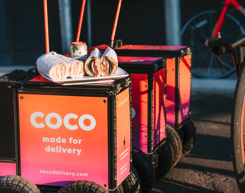 outlandervc's tweet photo. #OutlandersInTheNews 🤖 After raising a $36M Series A, @CocoRobotics's delivery bots are expanding into Miami, Austin, Houston, and Dallas in the first half of 2022!
Which city should Coco's fleet of zero-emission, contact-less bots revolutionize next?
https://t.co/3mDv1CTP91 https://t.co/ACrIuHiUdP