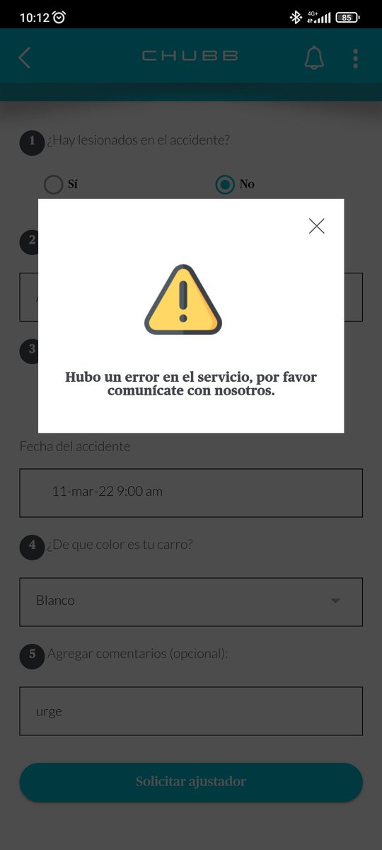Alanrc88's tweet photo. En serio @chubb_mx son un asco nadie ayuda y me dicen qué desde la App que también es un asco, porquería de servicio https://t.co/7ezaUSpMW3