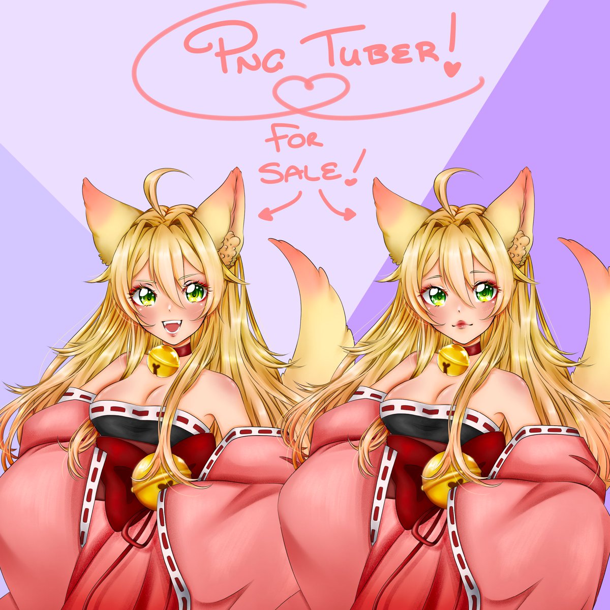 AtelierEmilie's tweet photo. 🐰 PNG Tuber Commissions Open! 🐰

❀ £30!

❀ £5 For each added expression!

This design is also for sale as I feel she doesn’t fit with my voice 😭  She has these 2 avatars and I’ll also do an extra expression for free!

#Vtuber #pngtuber #artistsontwitter #commissionsopen https://t.co/n6H4OaGyfb