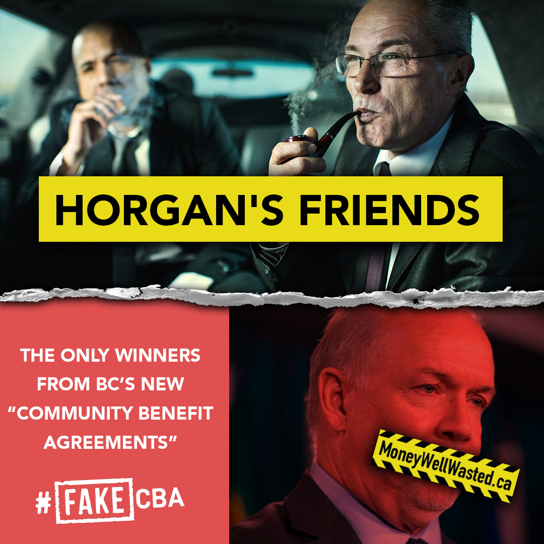 MoneyWellWaste1's tweet image. Premier Horgan’s #fakecba benefits his buddies, not BC taxpayers who are footing the bill. Put a stop to cronyism. Tell Horgan it's time he scrapped his fake CBA. Go to: fakecba.ca

. #moneywellwasted #BCpoli
