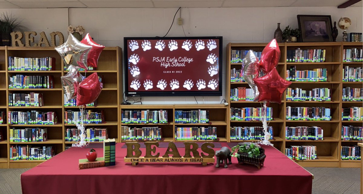 PSJAGoCenter's tweet photo. Congratulations Ana, Issa, Diana, Dominique, and Kaylee for being selected into Dell Scholars Class of 2022. You represent the top 4% of applicants this year. Through Dell Scholars, they will receive a $20,000 scholarship, a laptop, $2,000 in textbook credits, and more. GO BEARS! https://t.co/LvQTtXNyrL