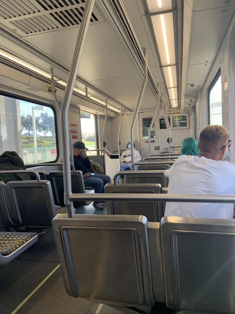 lisaredmond's tweet photo. @CD11_WATCH I’m on the Metro right now. Look at those scary out of control commuters. This happens every single time I ride public transportation. I can totally see why Traci feels the need to protect us. https://t.co/n7oe6FlGML
