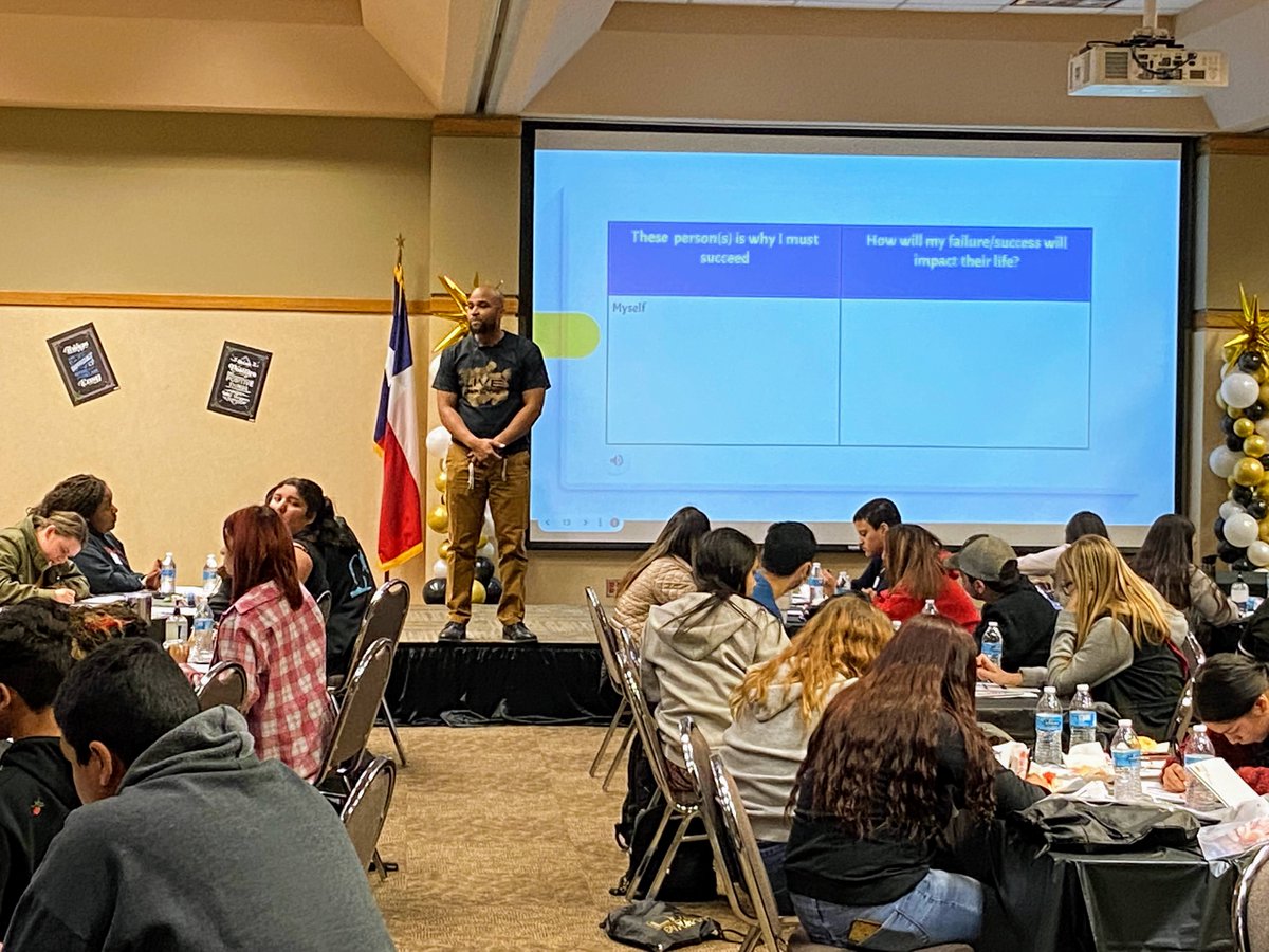 Regional students attended the Live on Purpose event held at Region 17 yesterday.  This student event focused on leadership development activities &amp; featured a lineup of speakers, including <a href="/GabeSalazar/">Gabe Salazar</a>  <a href="/1BrandonClayton/">Brandon Clayton</a> &amp; Kevin Jones.