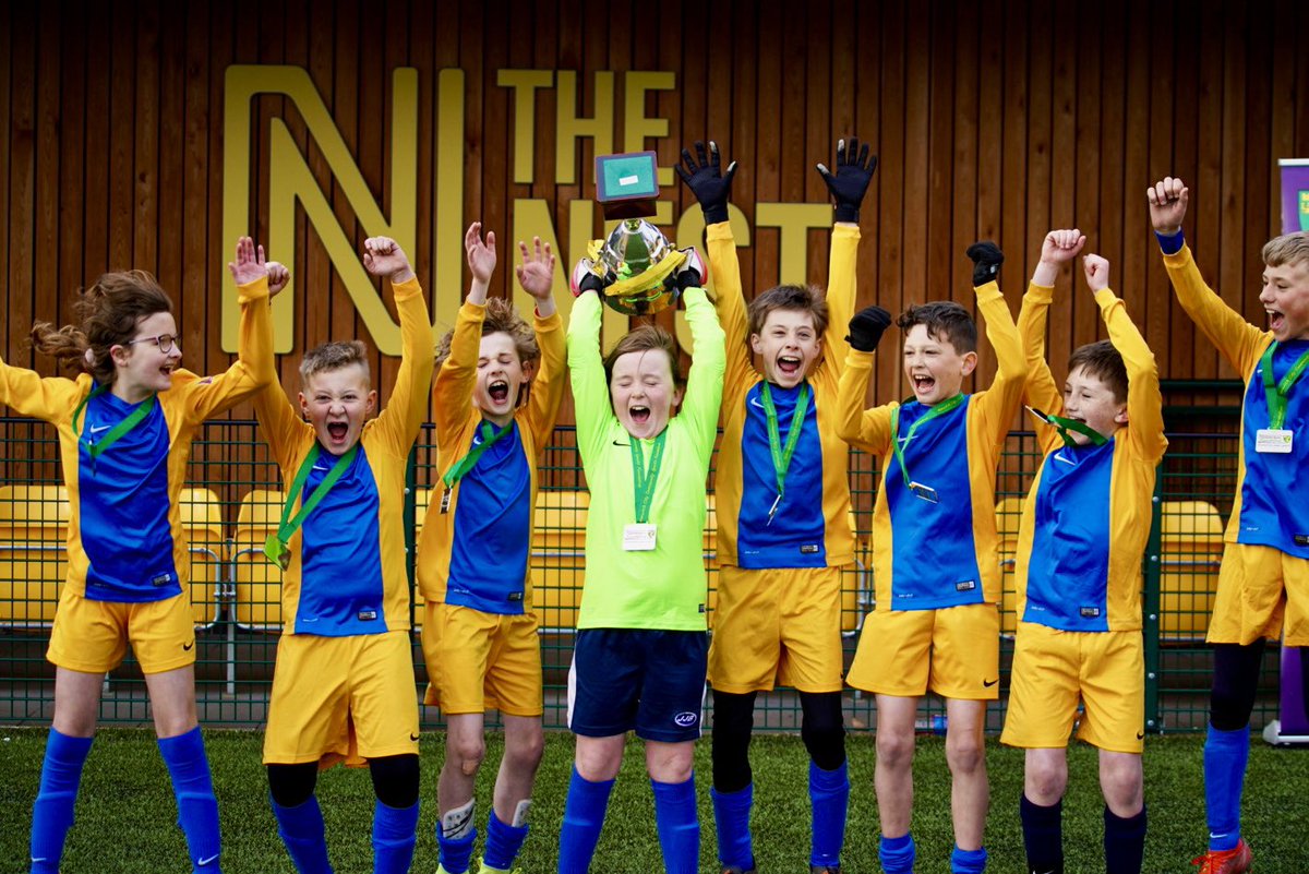 NorwichCityCSF's tweet photo. @LittlePlumstead will now go on to represent @NorwichCityFC at the national finals @WatfordFC in May ⚽️ https://t.co/r36i2aqzjJ