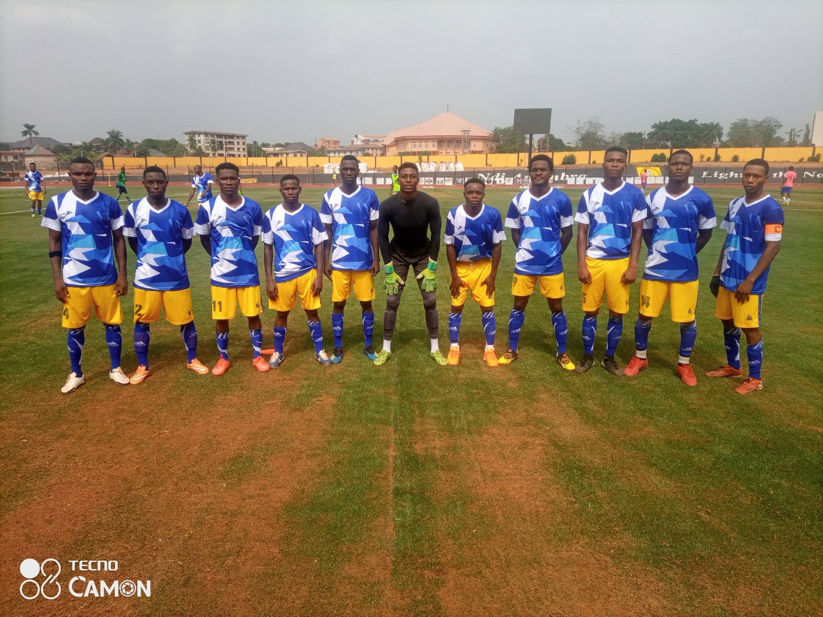 aiflofficial's tweet photo. AIFL MD 16 RESULTS

DATE: Friday, 11-03-22

VENUE: AWKA CITY STADIUM, AWKA

FT: RANGELS FA 1-1 CARDINAL ARINZE FC

FT: MEKON UNITED 2-1 BUBENDORF FC 

FT: GP WORLD FA 1-2 PEACE FC https://t.co/AJV7MsOVfz