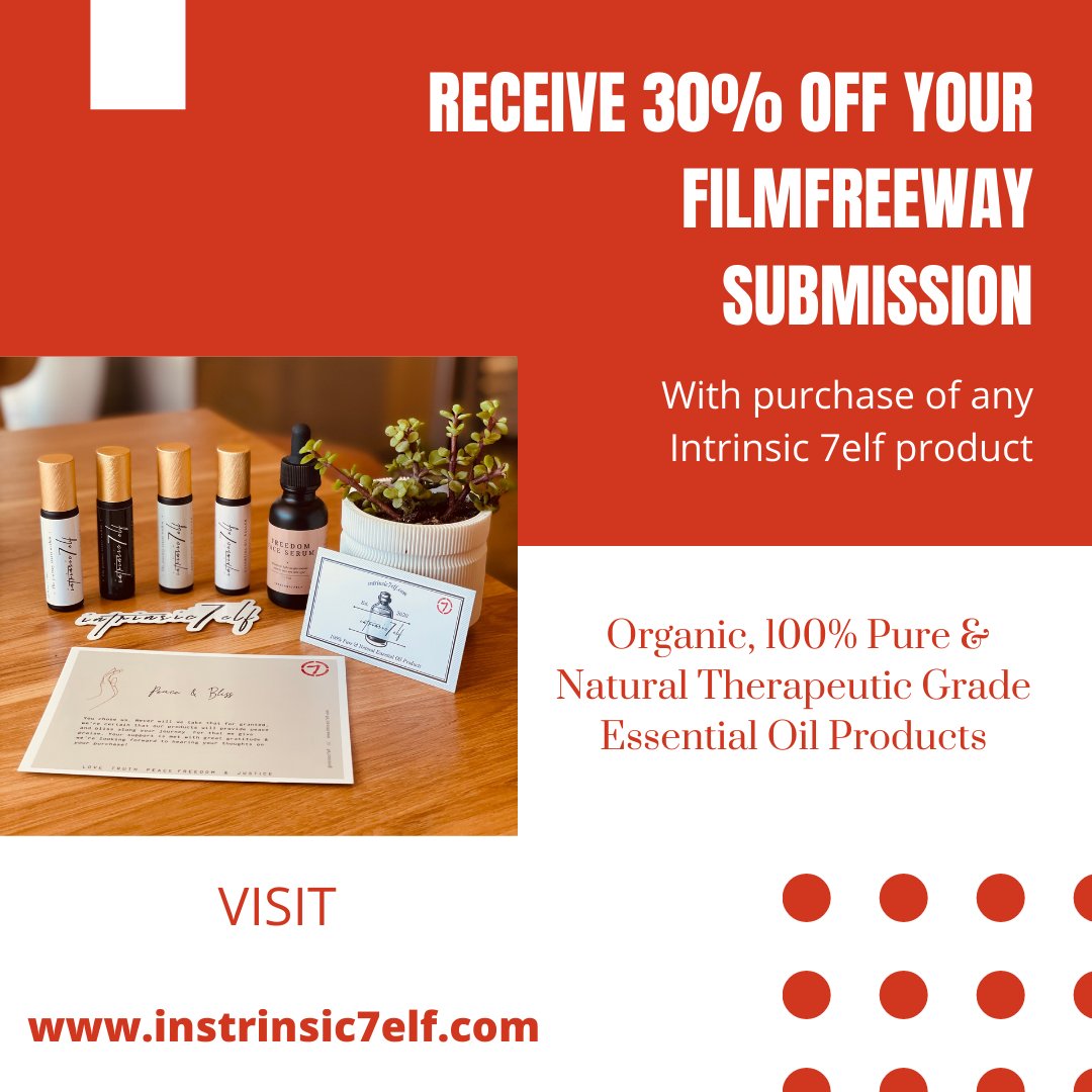 Our Film Fest sponosrs are offering a discount on YOUR next film submission(s):
intrinisic7elf.com
filmfreeway.com/FilmFestLA