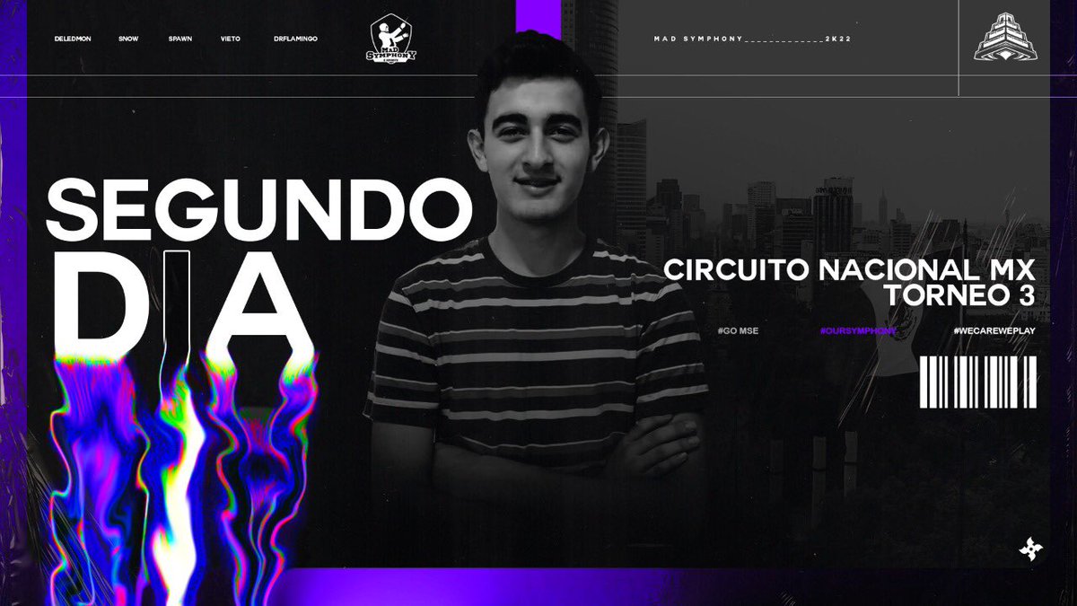 Estamos listos para dejar todo en la grieta! #GoMSE #WeCareWePlay #OurSymhpony