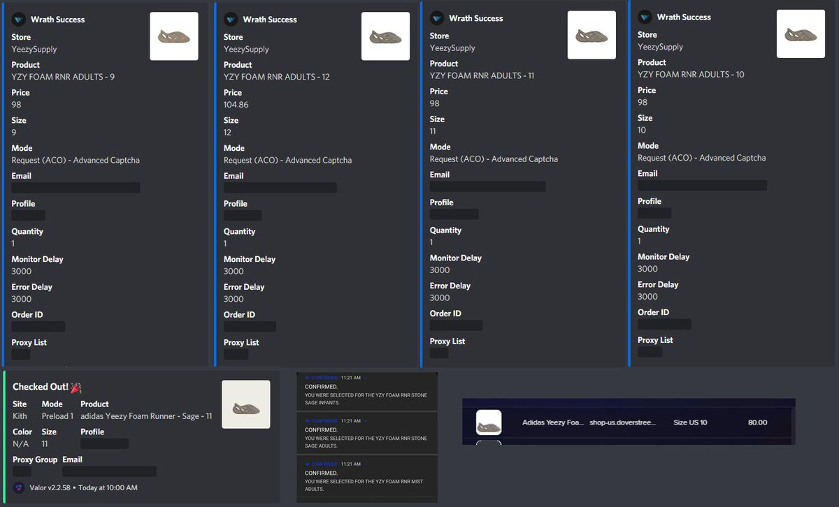 Sam (@sam350v2) on Twitter photo need less declines and longer drops 😓
s.o adidas for always holdin it down
@wrathsoftware
<a href="/NotifyProxies/">burner</a> <a href="/SlashProxies/">Slash Proxies</a> <a href="/OriginProxies/">Origin Proxies</a>
<a href="/BanginGmails/">BanginGmails</a> <a href="/EasyClickTools/">Abyss</a> <a href="/NotifyAccounts/">Notify Goods</a> need less declines and longer drops 😓
s.o adidas for always holdin it down
@wrathsoftware
<a href="/NotifyProxies/">burner</a> <a href="/SlashProxies/">Slash Proxies</a> <a href="/OriginProxies/">Origin Proxies</a>
<a href="/BanginGmails/">BanginGmails</a> <a href="/EasyClickTools/">Abyss</a> <a href="/NotifyAccounts/">Notify Goods</a>
