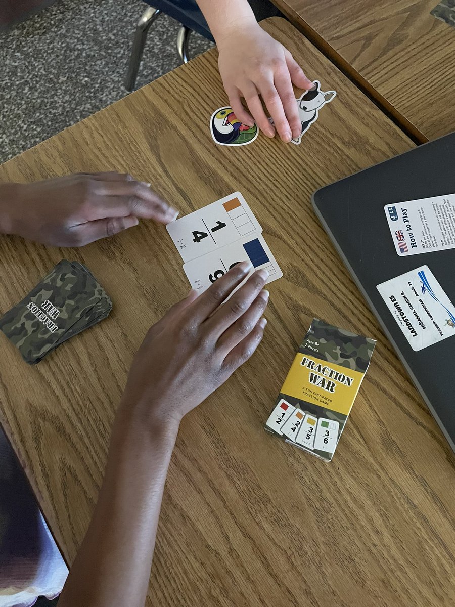 JessDCunningham's tweet image. Math games in grade 4 is always 🔥 #domath #Landstownleads