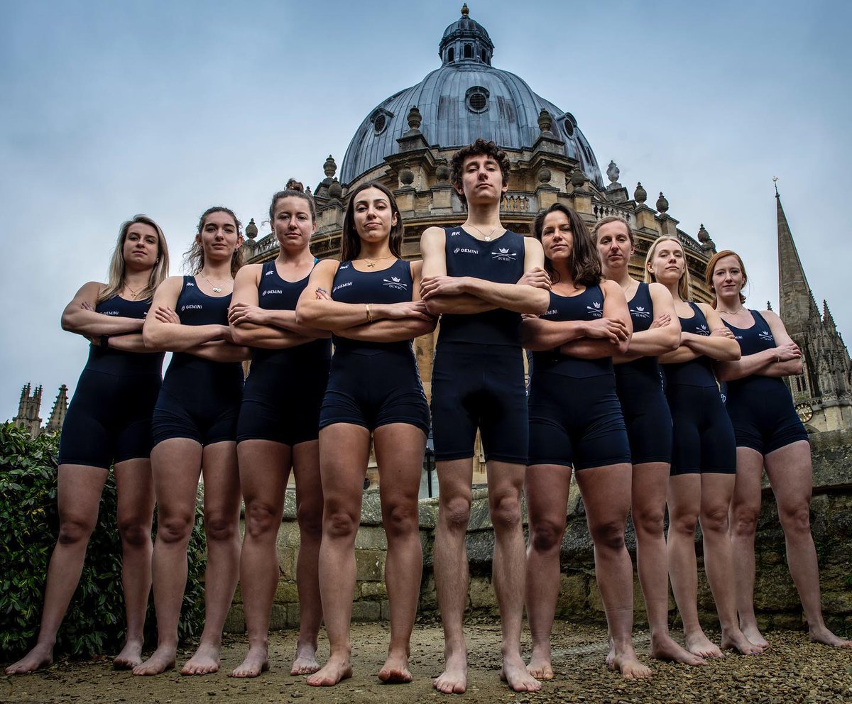 Oxford's women rowing team 2022. Credits: Benedict Tufnell @ Row360