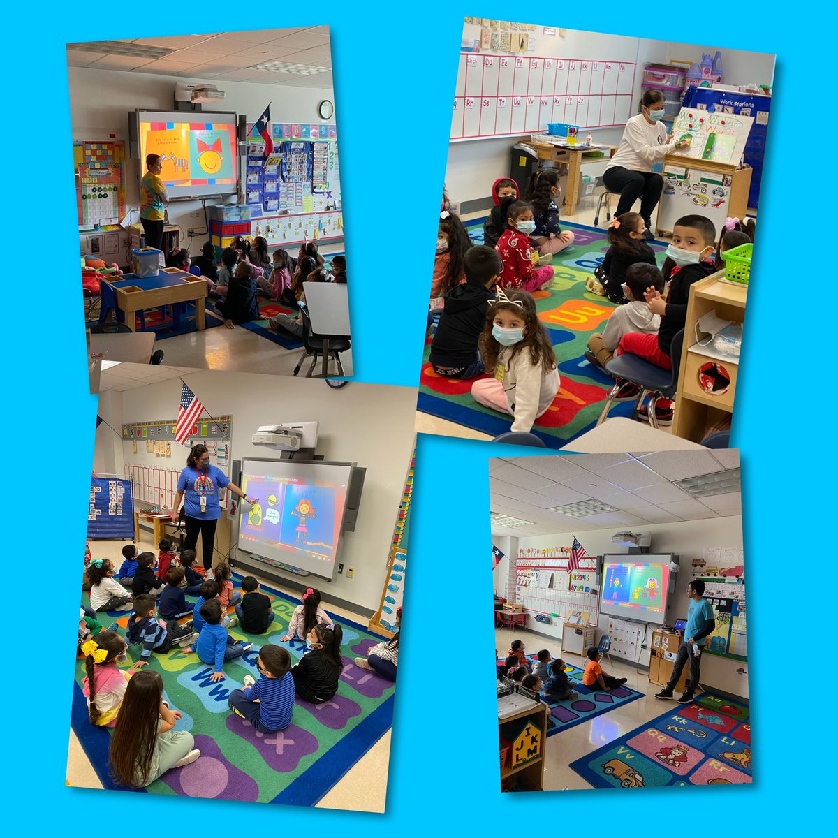 Ms_AIglesias's tweet photo. Happy International #SELDay! @FARIASECC is so excited to celebrate today. Teachers are reading “It’s Okay To Be Different” by Todd Parr and celebrating what makes each of us special! #HISDSELDay https://t.co/VXzDAacS1g
