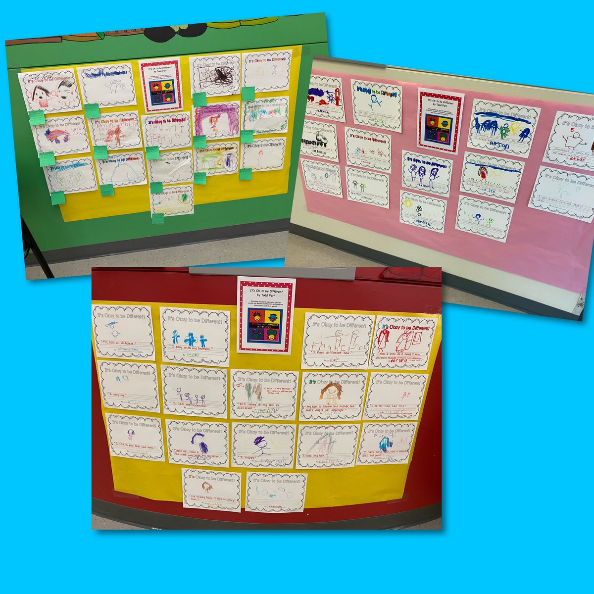 Ms_AIglesias's tweet photo. Happy International #SELDay! @FARIASECC is so excited to celebrate today. Teachers are reading “It’s Okay To Be Different” by Todd Parr and celebrating what makes each of us special! #HISDSELDay https://t.co/VXzDAacS1g