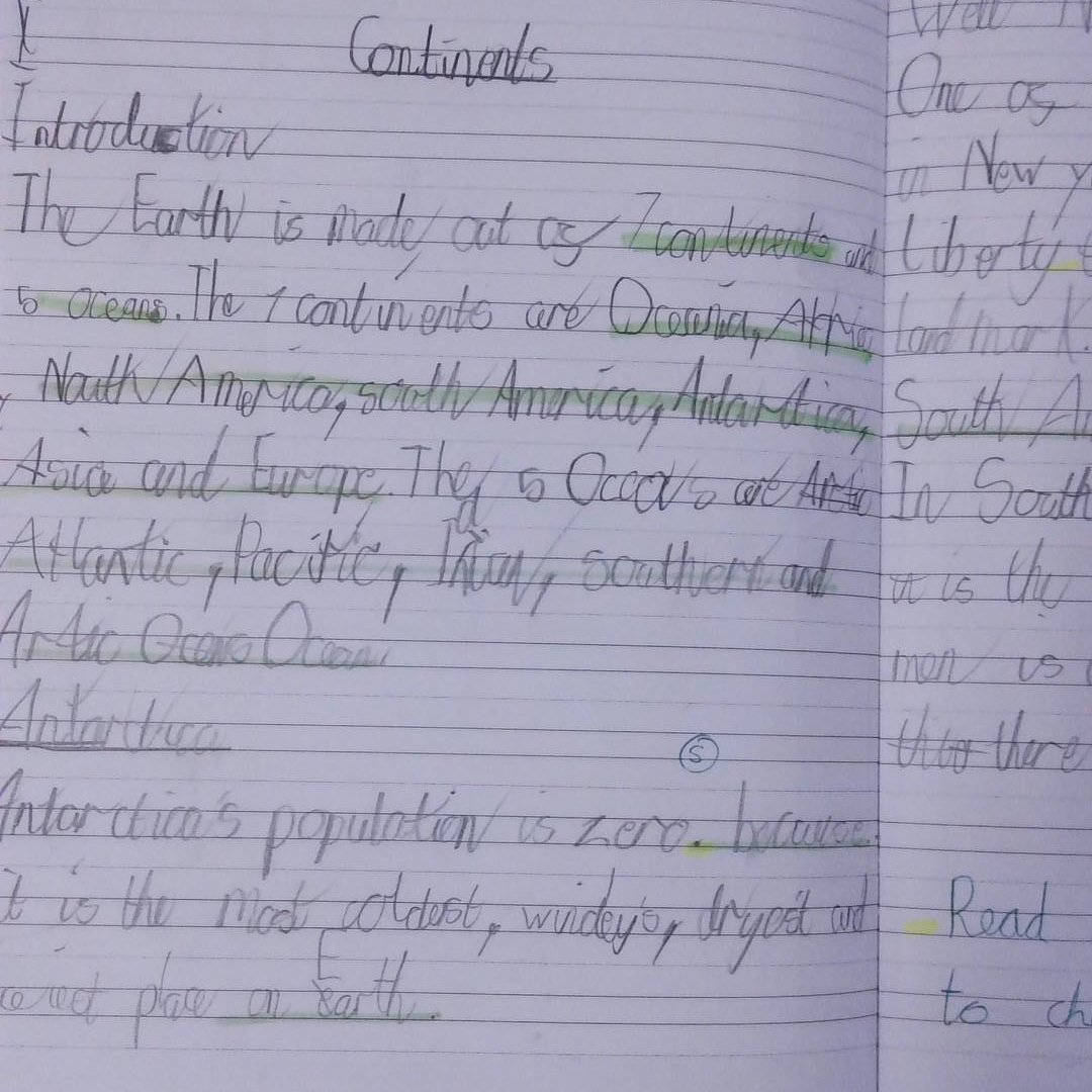 RichardsonLR_'s tweet photo. In geography, in year 2, the children learn about the wider world. So far this year we have learnt about North America, South America and Antarctica. This term we are learning about Africa. Here are some of the reports the children created last term #KnowledgeRich #Geographers https://t.co/QmAYSmcKBz