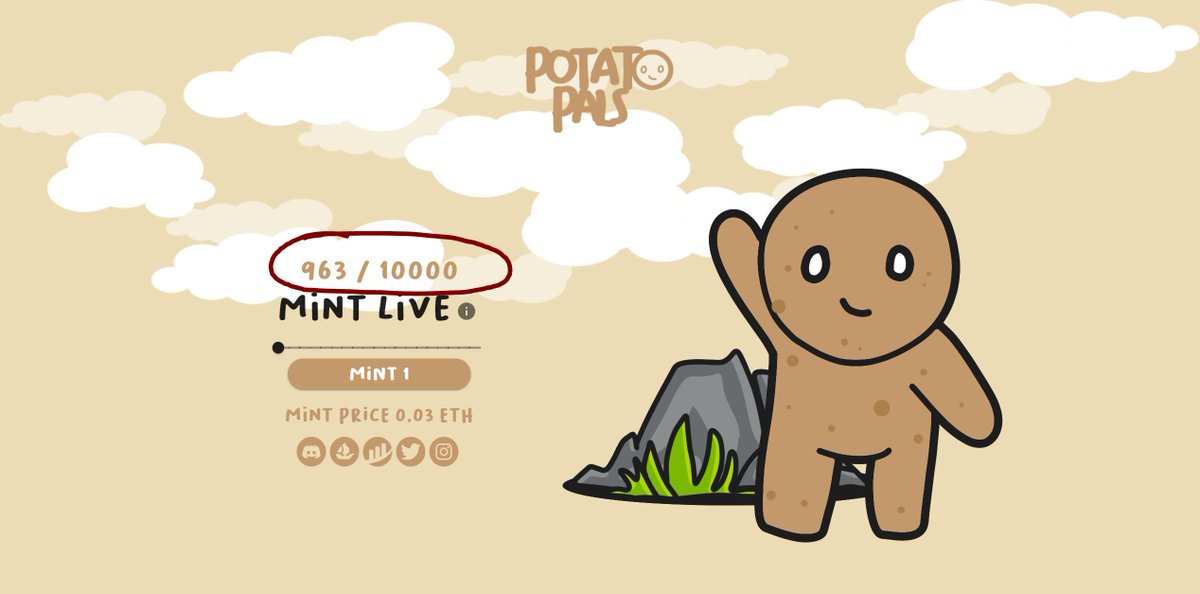 HighOnBo's tweet photo. @potatopalsnft mint counter is live on the website
https://t.co/VJh6ZXl7iK https://t.co/jSqrl6OdsD