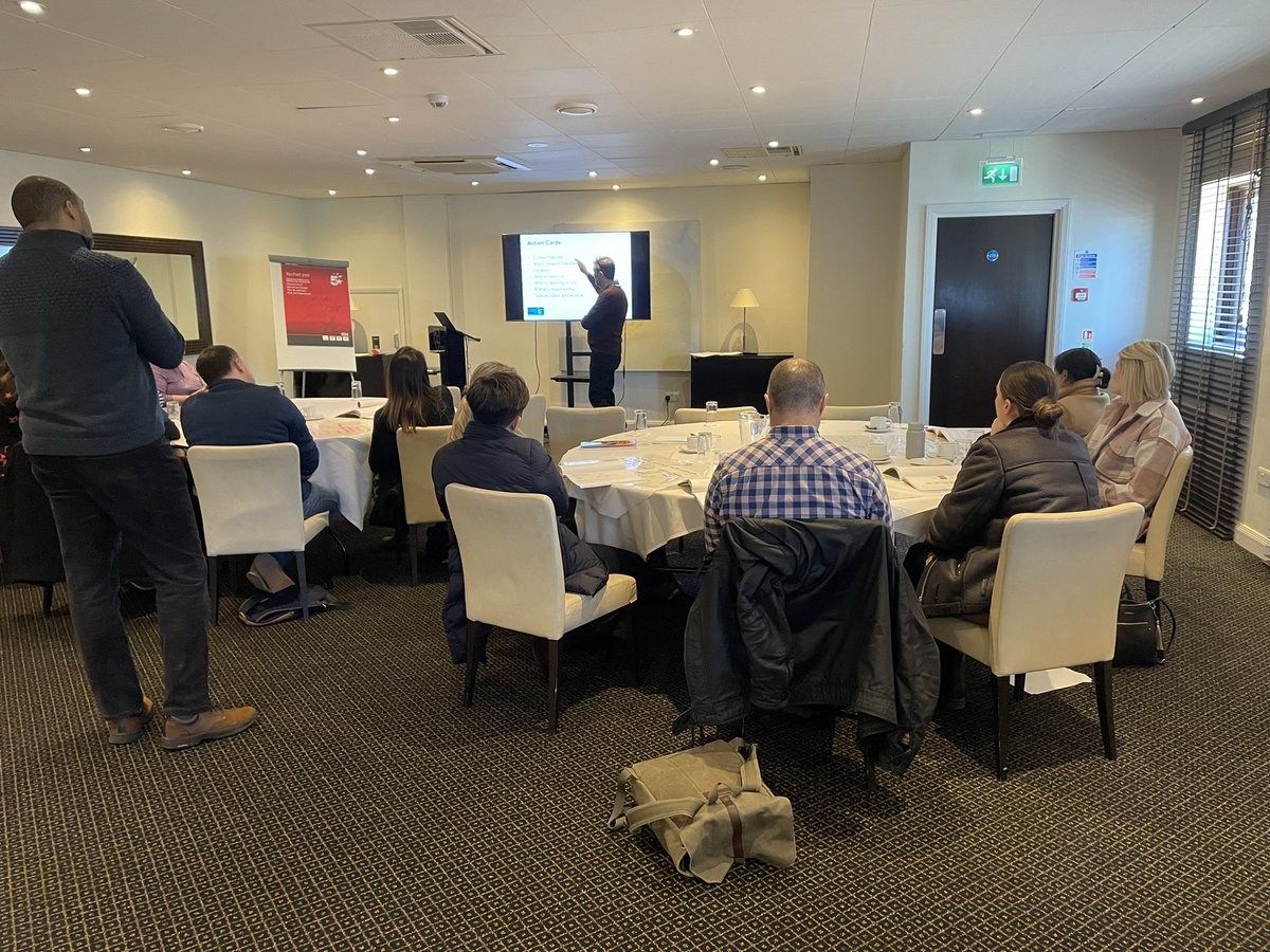 Proud to have organised the first HMIMMS training (major incident planning) for <a href="/NNUH/">Norfolk and Norwich University Hospitals</a> in partnership with <a href="/croydonhealth/">Croydon Health Services NHS Trust</a>. Loads of enthusiasm from participants!
<a href="/doodle60/">doodle60</a> <a href="/bigdaddom/">#hellomynameis Dom</a>
<a href="/aidenspot/">Aiden Rice</a> <a href="/EDNNUH/">ED NNUH</a> @LucyDweavers @laura_medders85 <a href="/DrNancyFontaine/">Prof Nancy Fontaine</a> <a href="/ChiefNurseCroy1/">Chief Nursing Officer SWL ICB 💙</a>