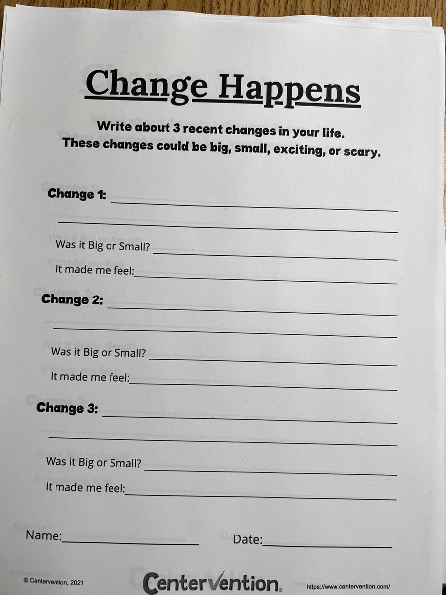 LaurynGiordano's tweet photo. Today @MissRetkwa and I taught a lesson in honor of SEL (social emotional learning) day on dealing with change. Students got to write a change they’ve experienced/experiencing in their life on a sticky note and put it on the board! They got to discuss their feelings as a class! https://t.co/wZc8YvphBV