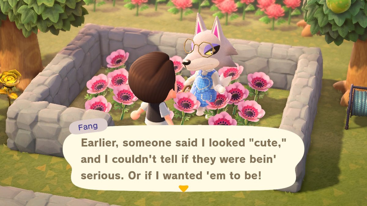 nbimalcrossing's tweet photo. Don't worry Fang. You're the cutest #AnimalCrossing #ACNH #NintendoSwitch https://t.co/qvf8dzGqIN