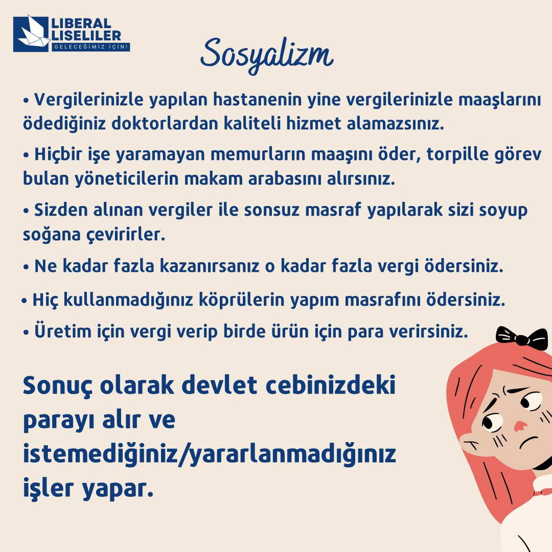 LibLiseliler's tweet photo. "Liberalizm ve Diğer Düşüncelerde Vergiler " https://t.co/o48cuz85z8
