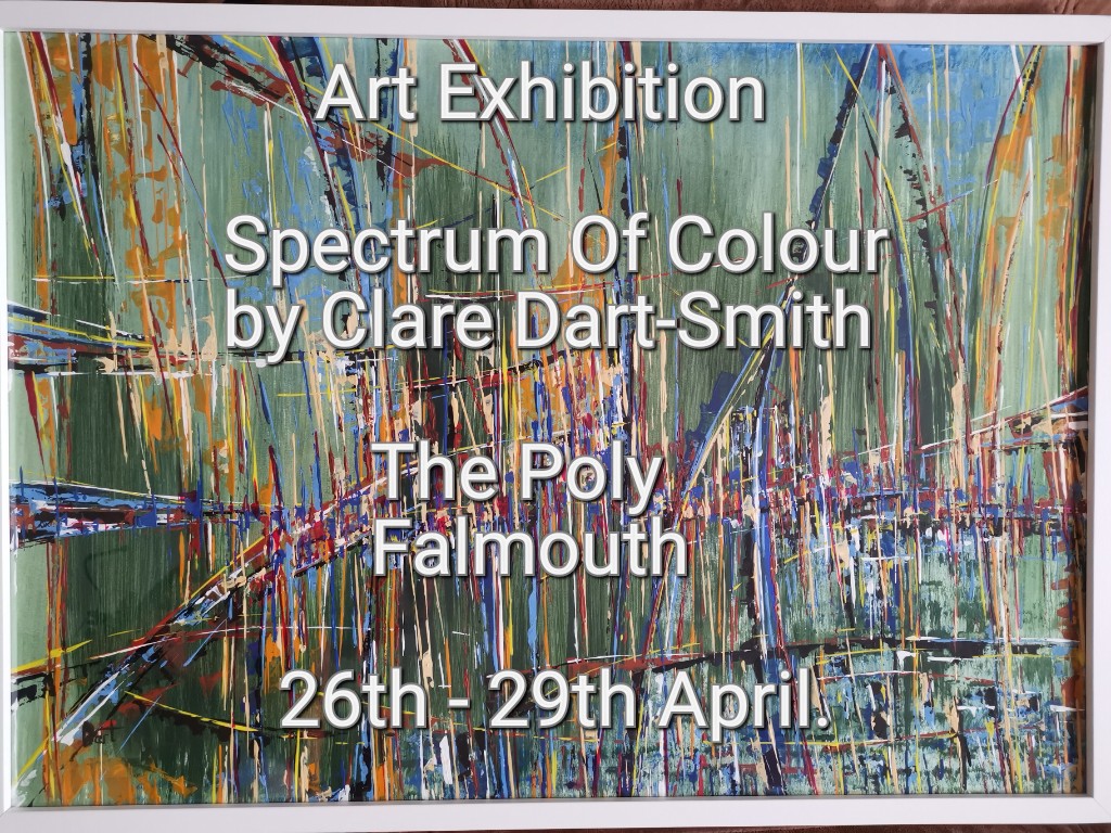 claredartart's tweet photo. My First Solo Art Exhibition #art #exhibition #falmouth #thepoly #itshappening #cometakealook 😍 https://t.co/OHphkAuS7S