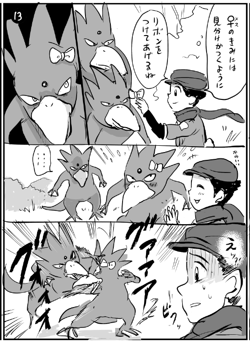 ポケモン調査(雄雌見分方編) 