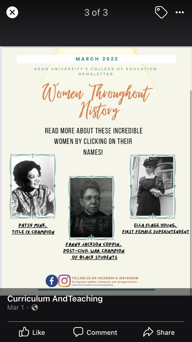 lynnhu2's tweet photo. What a distinctive honor  to have Linden Lunar New Year story featured in Kean University COE March Newsletter in honor of the Women’s History Month. Kudos to our students &amp; the team. #WomensHistoryMonth #Chinesenewyear #lpseslandworldlanguages https://t.co/rsevEWcOsO