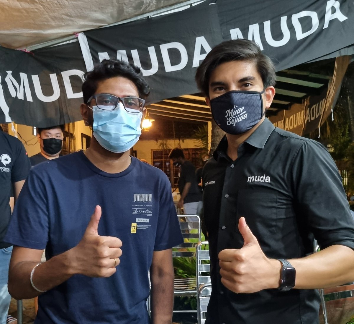yuvanraj_27's tweet photo. PRN Johor 2022
#teammuda
#mudajohor
#lawan https://t.co/xdX660ZDWD