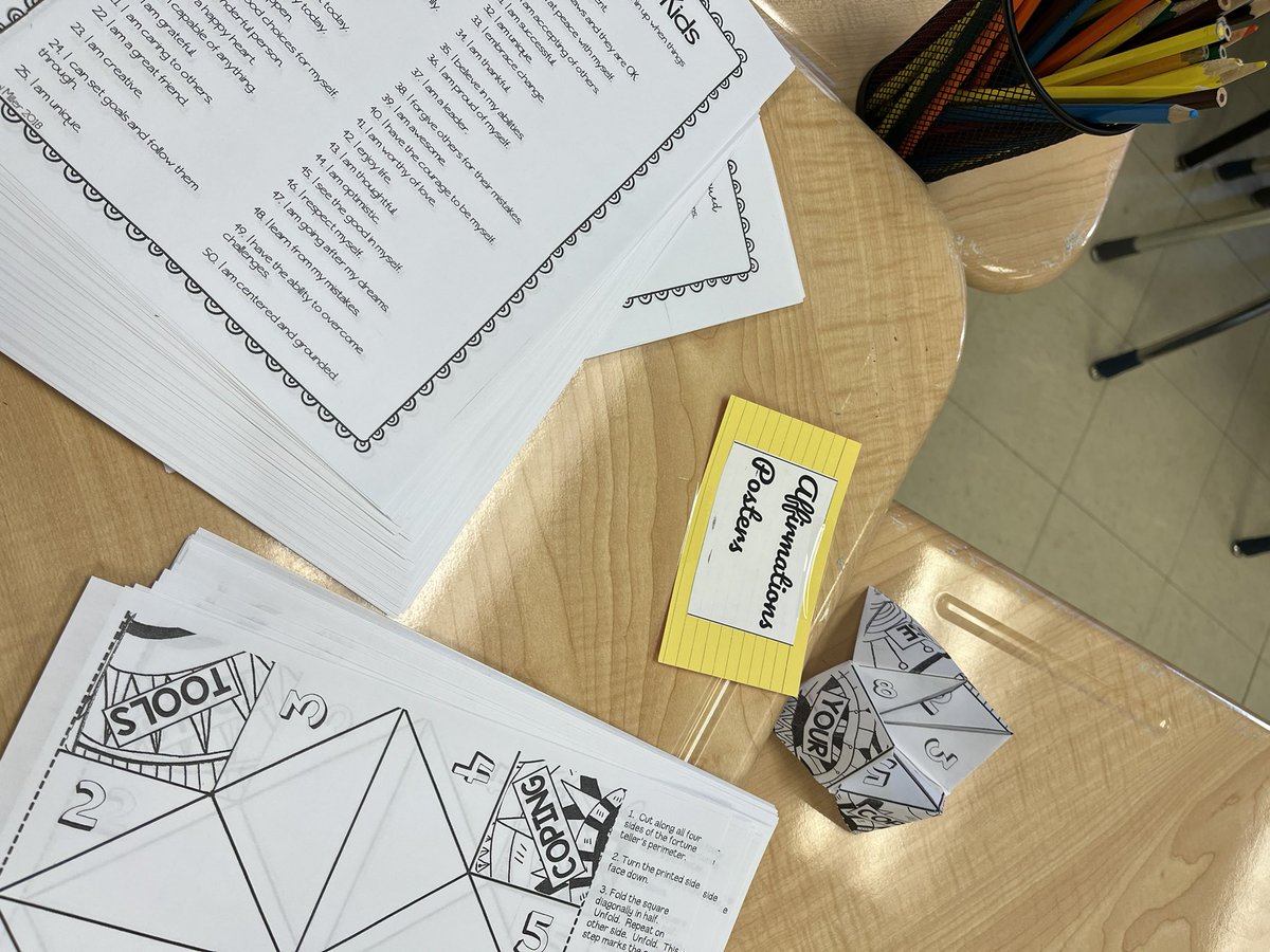 SEL Activities- Stations #APHS #buildingrelationships <a href="/Asbury_ParkSD/">Asbury Park Schools</a> <a href="/fancynancy613/">Nancy Estrada</a>