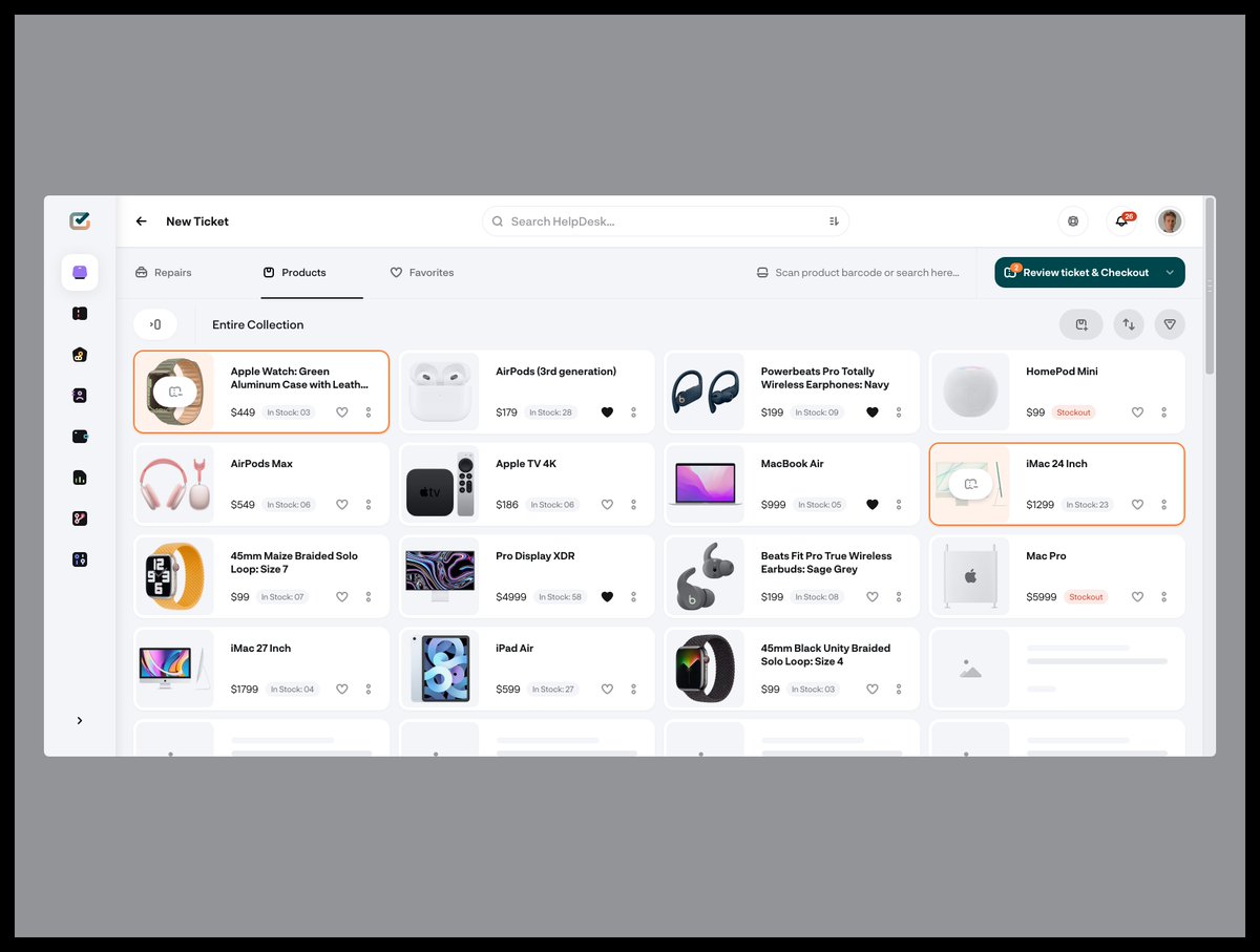 noptar's tweet photo. A little something, further details on: https://t.co/gEJqVHp4uj

#ui #ux #interactiondesign #prototyping #POS #products #tickets #repairdesk #usability #saas #iconography #Pakistan #accessibility https://t.co/SmxvOTnPMs