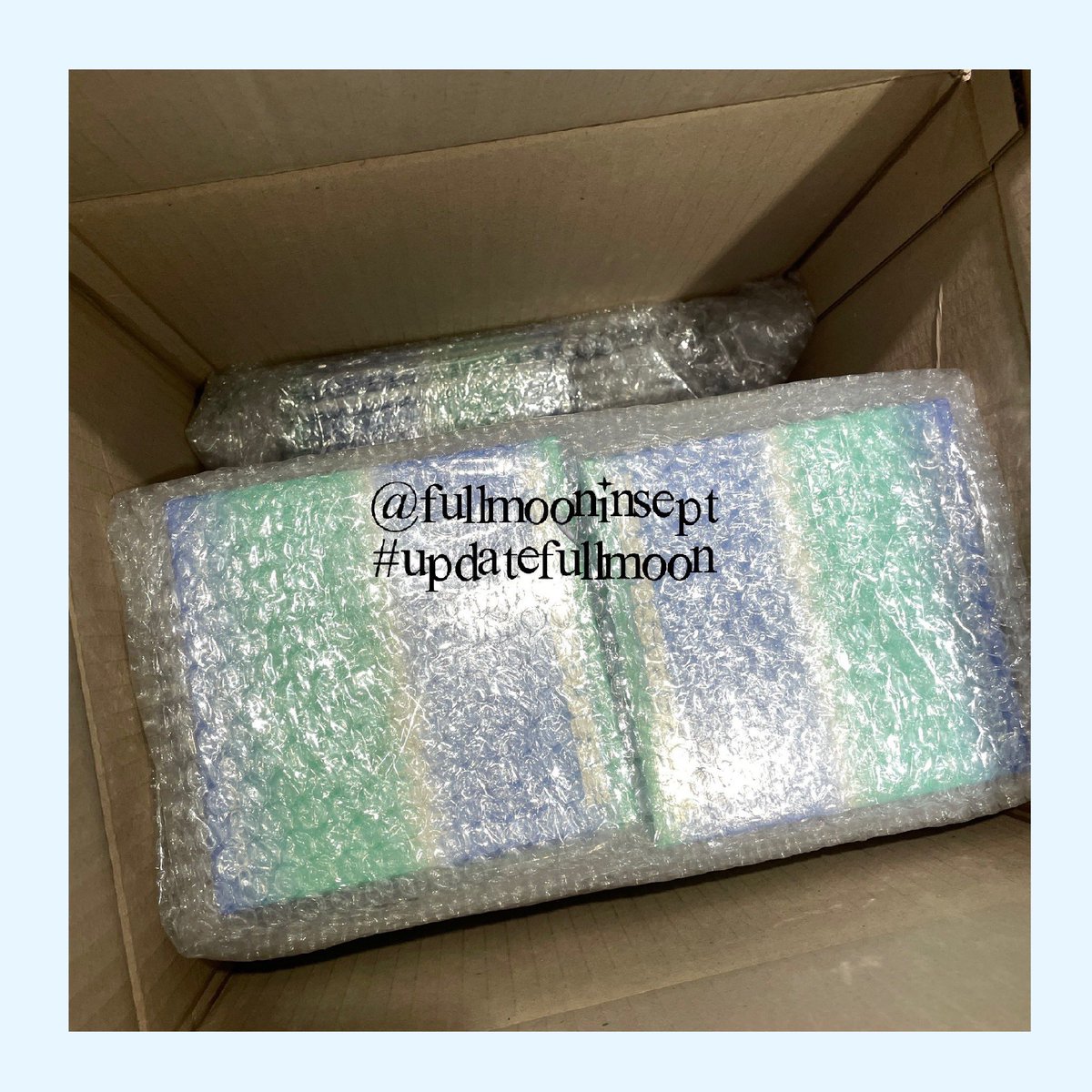 fullmooninsept's tweet photo. #updatefullmoon : digipack จองอูรอบไซน์ (ktown) ถึงครบทุกลังแล้วนะคะ รอคอนเฟิมรอบส่งกลับแล้วจะมาแจ้งอีกทีค่า ♡ https://t.co/ABPCYNCa6A