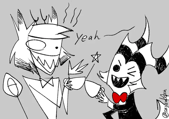 #HazbinHotelFanart 
#HelluvaBossFanart 