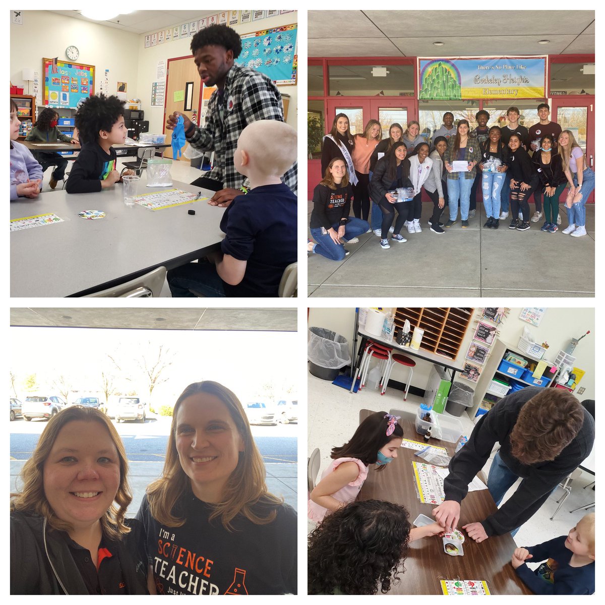 Absolutely awesome day today! Spent some time at Berkeley Heights with Kinders doing science. Now AP Bio is enjoying the weather on a nature scavenger hunt as we wrap up our Ecology unit. <a href="/MhsSnhs/">MHS SNHS🧪</a> @MHSTrentSherman <a href="/BerkCoSchoolsWV/">Berkeley Co. Schools</a>