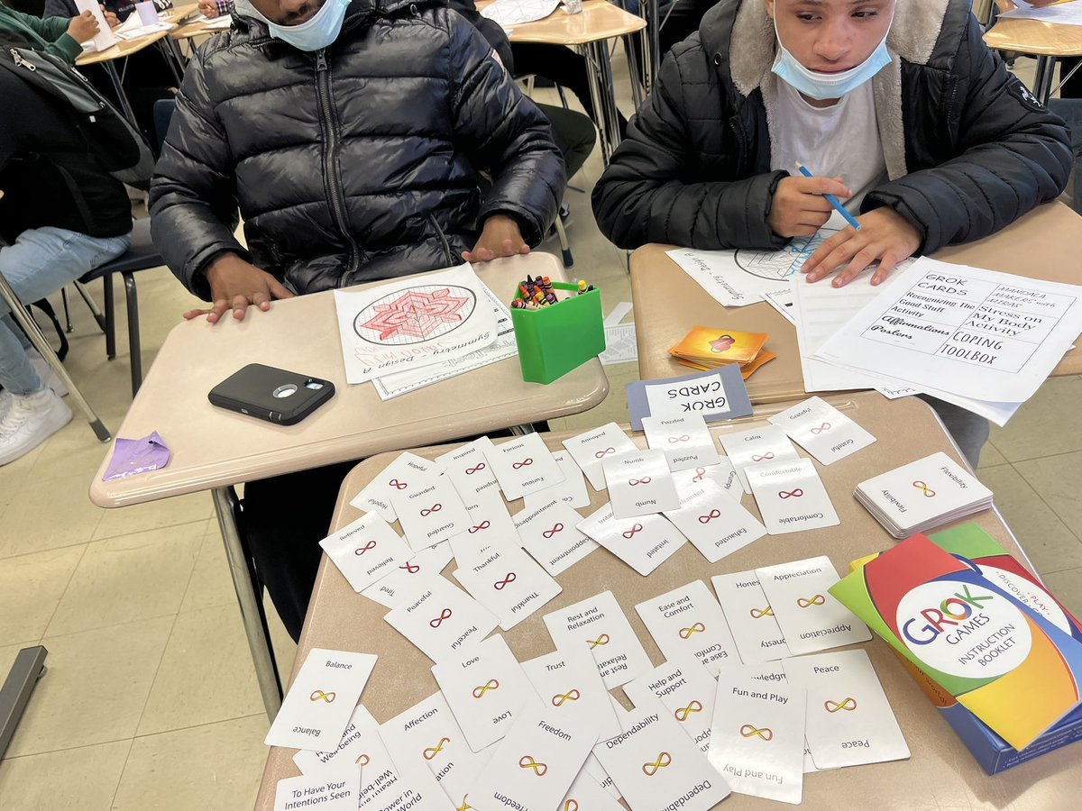 MsMattAPHS's tweet photo. SEL Day #grokcards #feelings #needs #empathy @Asbury_ParkSD @fancynancy613 https://t.co/vcUrUFAO4R
