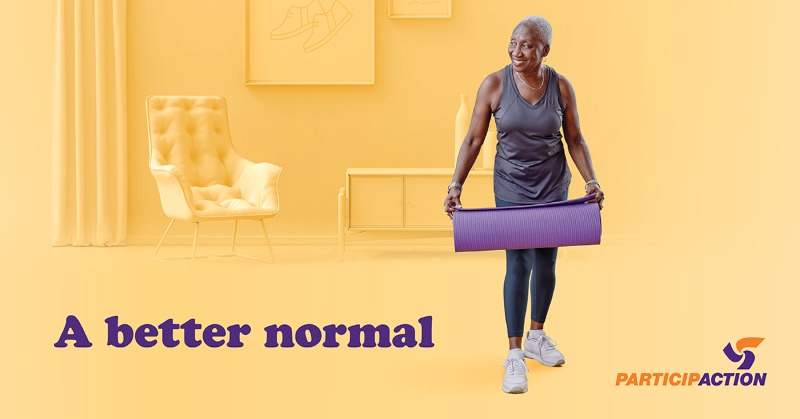 ParticipACTION's tweet photo. It’s been a tough two years, but a physically active future is vital for your mental health. Read our report on Physical Activity to see how you can move to a better normal, today.