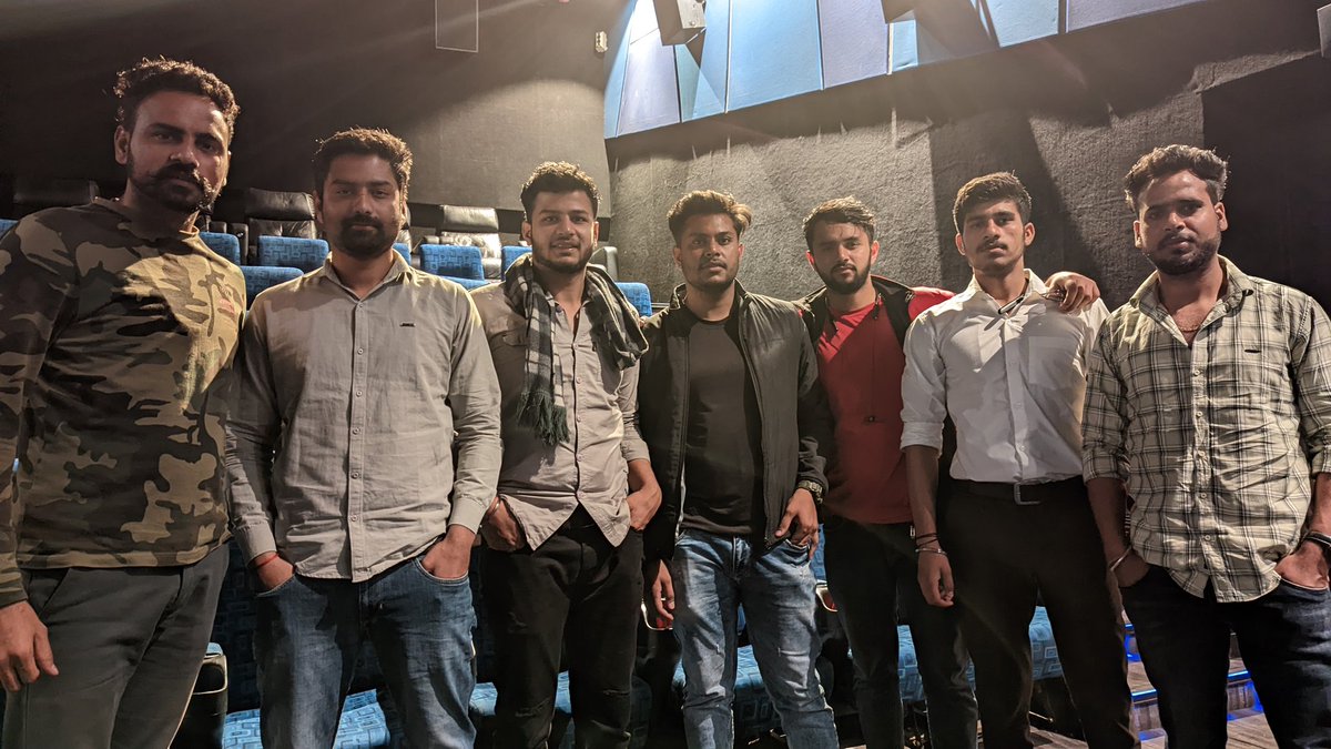 imaddygurjar's tweet photo. First Show of #TheKashmirFiles @INOXMovies Meerut City
Thanks and congratulations to @vivekagnihotri @AnupamPKher , Mithun and the Starcast of the movie for such a Gem
#TheKashmirFiles #TheKashmirFilesreview https://t.co/Sq60aK3WM2