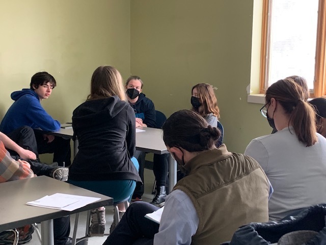Feedback and revision are at the heart of learning at CSCS.  Today, Mary Lee shared our revised math rubric with students for their feedback.  #wearealllearners #bettertogether