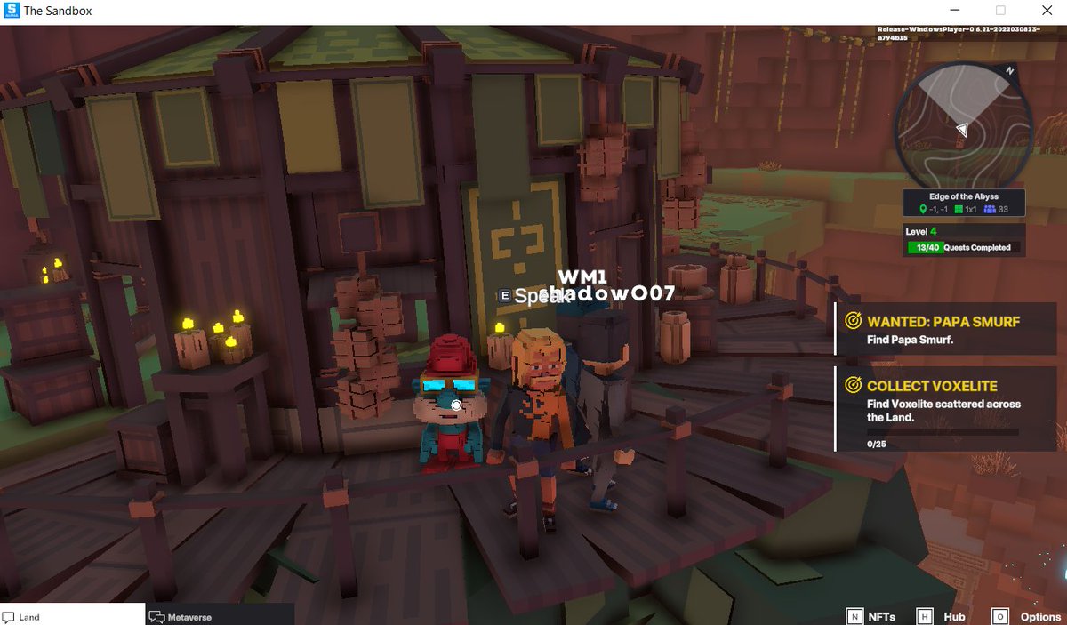 HadXat's tweet photo. @TheSandboxGame I just participated in the daily #SandboxAlphaS2Contest for a chance to earn up to 1,000 $SAND! Starting March 11 - Find Papa Smurf. Check out my screenshot below! 👇 #SandboxAlphaS2 https://t.co/XRoKw94gO4