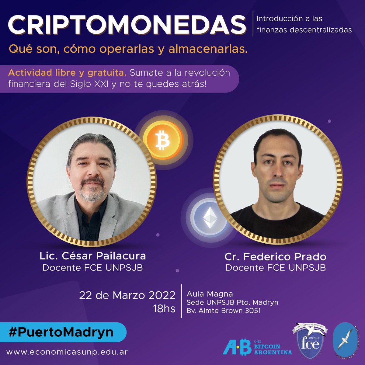 patagoniaeconom's tweet photo. Hoy 11/3 18hs x @FmPatagoniaM https://t.co/GDlfQ1avG9 Prog.#369 de PATAGONIA ECONOMIA y NEGOCIOS ayudando a Pymes/Emprendores     entevista🎙️de @walterfgomez a @Fede_Prado s/PostGrado de BitCoin de  Fac. Economía UNPSJB y a @debbarreiro emprendedore de juegos de madera.Nos👂y 🔊? https://t.co/JINOx5jwoB