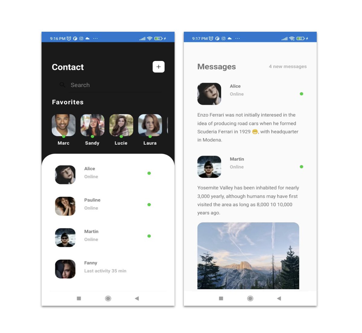 LeomarisReyes11's tweet photo. Hello!  I wrote the article “Replicating Contact &amp; Message UI in Xamarin Forms” I hope this is useful for you!!! 💚💕

https://t.co/cXFTf68xxi

Spanish post:

https://t.co/BZw1Fh8oGr

#AskXammy #Xamarin #XamarinForms #womenintech #maui https://t.co/mG6jlNGS8U