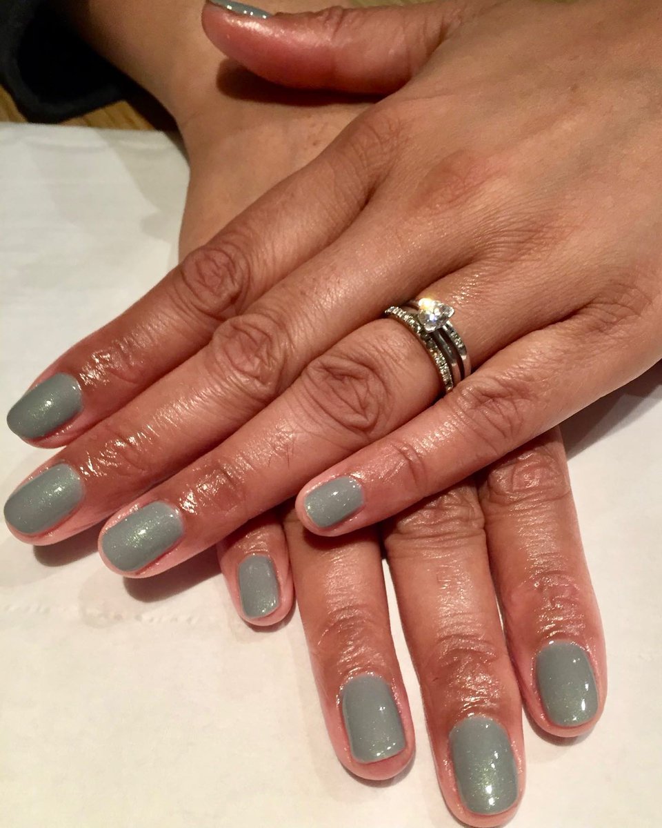 OPI_PRODUCTS's tweet photo. We are #OPIObsessed over this neutral gray with an iridescent spin! 😍 @mobilebeautyretreatuk
Shade: #ICanNeverHutUp
Shop Here: https://t.co/mkAMNmiWEI
#ColorIsTheAnswer #NailObsessed #NailLove #OPIFiji #OPIPro #GrayNails #NeutralNails #NeutralMani #NOTD #NailsOfInstagram https://t.co/XtCDvVtJQH