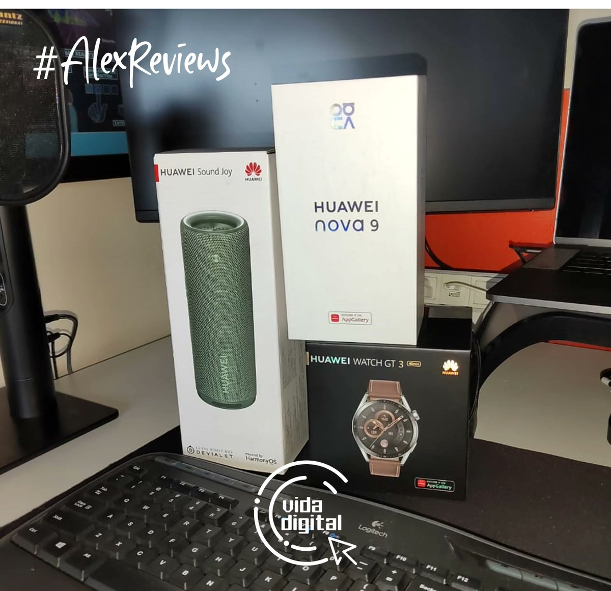 VidaDigital's tweet photo. El estudio de #VidaDigital está bastante ajetreado esta semana con los siguientes #AlexReviews - @huaweimobilepa https://t.co/r9PlmOn96x