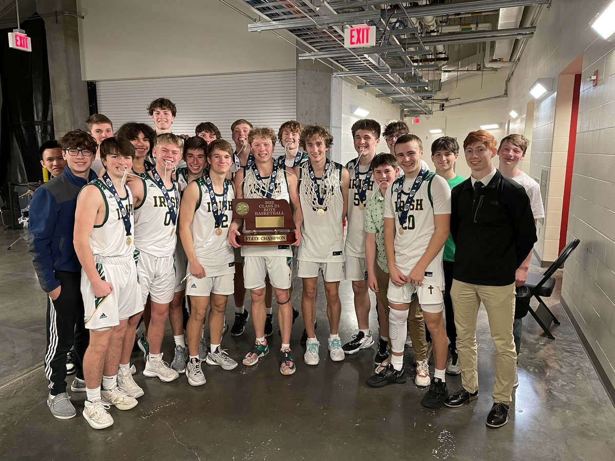 Congratulations North Platte St. Patrick’s High School – the 2022 NSAA Class D1 Boys State Basketball Champions! #nebpreps