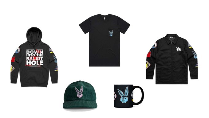 2 pic. Attention! 🚨 Rabbitar gear is on pre-sale now exclusively for hodlers through March 18, 2022 at