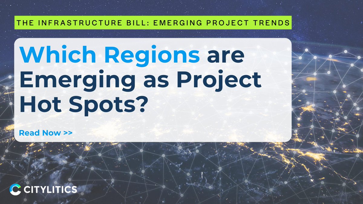 Which regions emerged as hotspots in Infrastructure Bill planning conversations in February?

Check out Citylitics’ latest article:
citylitics.com/infrastructure…

#citylitics #infrastructure #governmentcontracting #governmentsales #broadband #sustainability #cleanwater