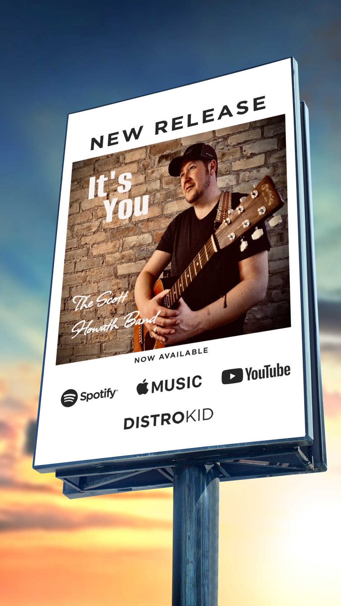 HowarthBand's tweet photo. NEW MUSIC DAY!!! ‘It’s You’ available at Canadian country radio and anywhere you stream https://t.co/HDoBngFbXA **** #newmusic #itsyou #countrymusic #newrelease #friday #new #ldnont #londonmusic https://t.co/O8SJpbLzrP