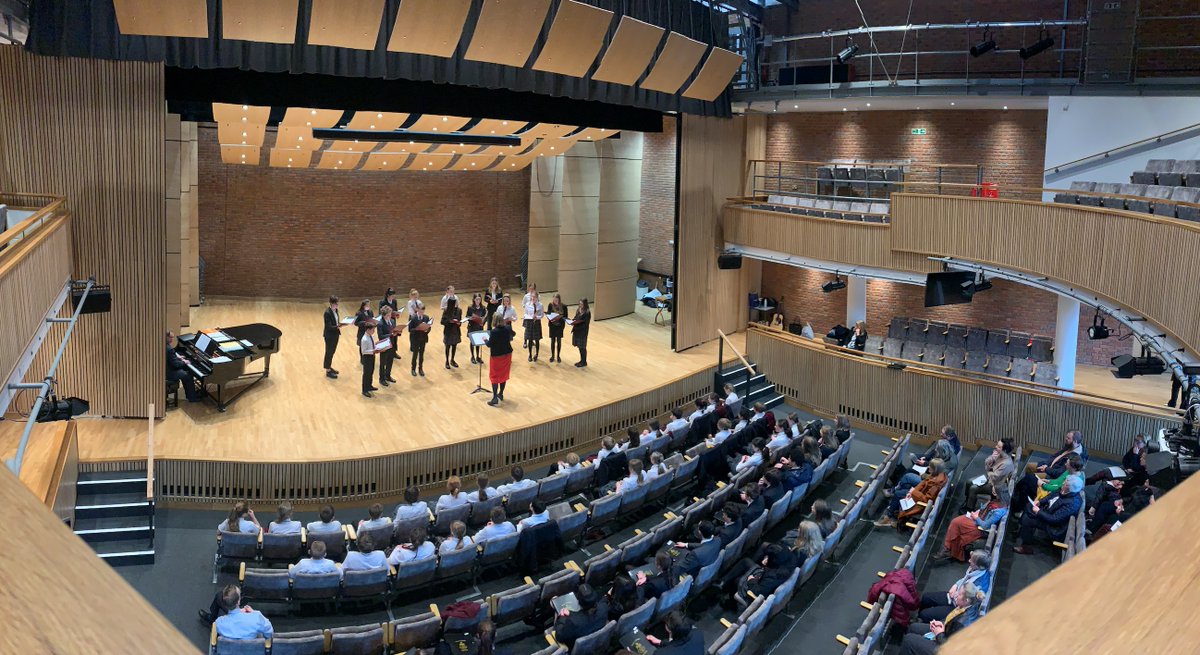 Wonderful performances from the Kent College Choristers &amp; Lower School Choir during the Choral Concert this afternoon in the Great Hall #singingintherain #kentcollegecanterbury #greathall