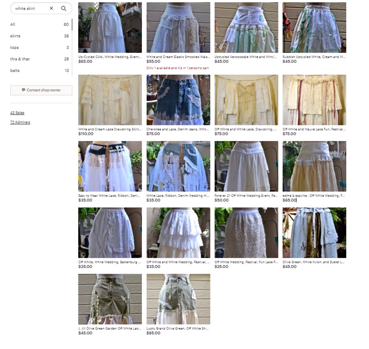 LaceLive's tweet photo. White Lace Skirts ready for you to wear and two on the sewing table I plan to finish and list this weekend #whitelaceskirt #laceskirt #wedding #bridesmaid #dressup #weddinglacebelt #westernwedding #hippy #hippieSkirt #hippie #hippiegirl https://t.co/SdporEh3Wd