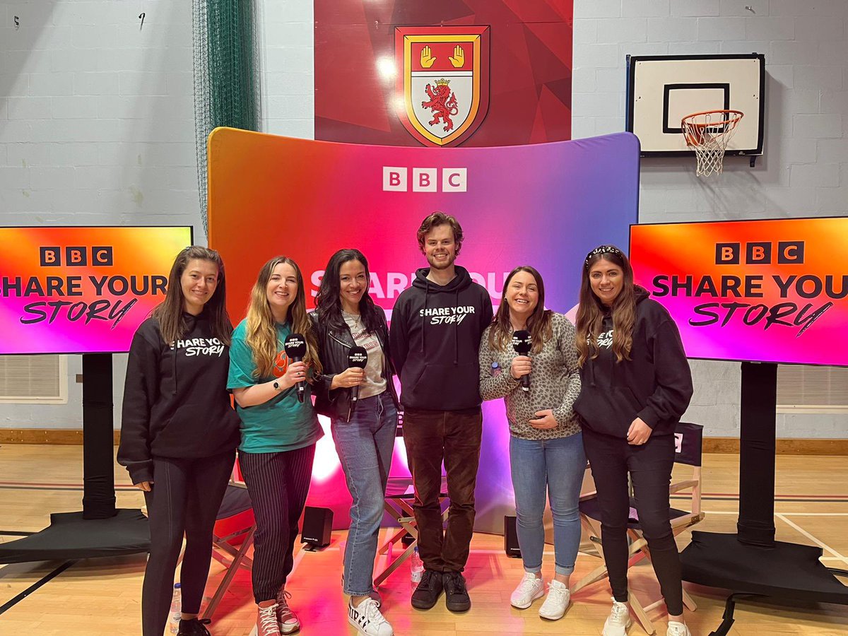 TheAnoushkaW's tweet photo. In Torquay for the final day of my BBC ambassador adventure today. Thankyou to the amazing team for looking after all of us #BBC100 #BBCSHAREYOURSTORY @LucyFBolt @catherinetv11 @AbbieAbbiemac ❤️❤️ https://t.co/P6tceG8pec