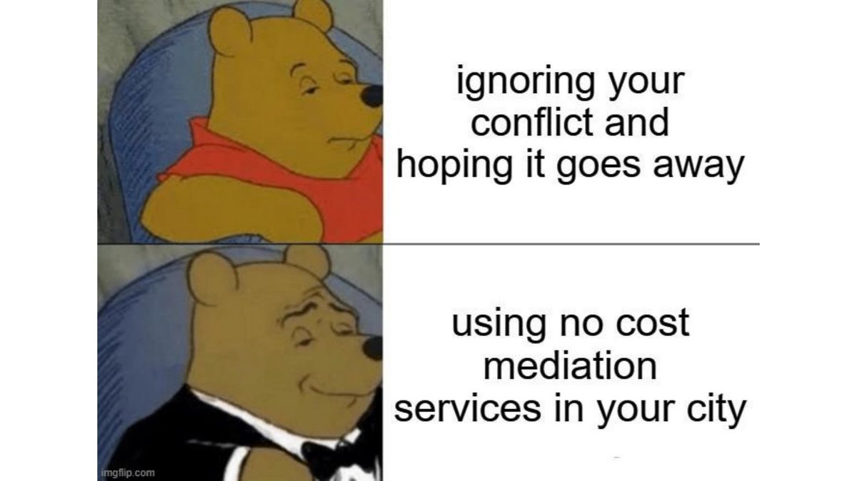 Which Pooh are you? 

#MemeMe #DCServices #DCNonprofit #Mediation #MediationMeme